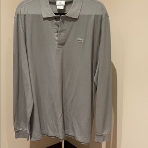 Lacoste Men's Polo in Gray